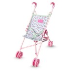 Pram Dolls - Stroller Sally Fay Olive Floral Pram Dolls - Stroller Sally Fay Olive Floral